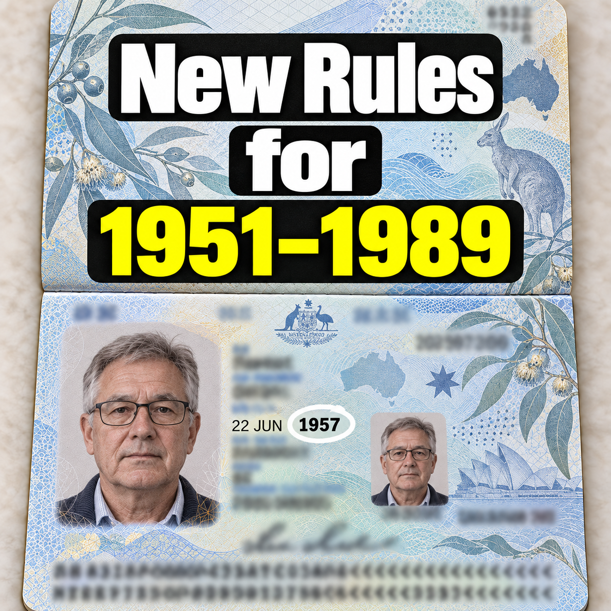 Australian themed document illustration